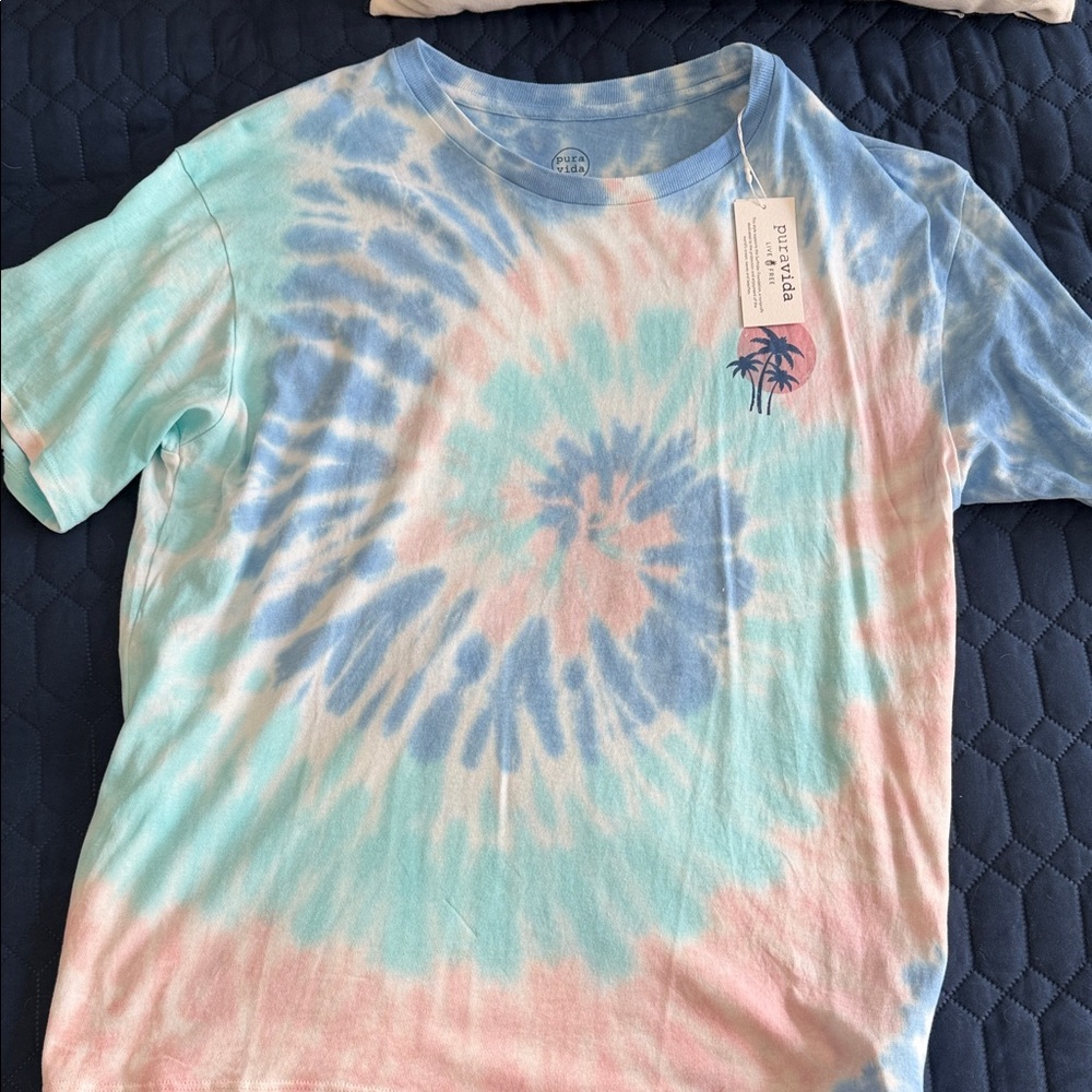 Pura Vida New Pastel Tie-Dye Shirt